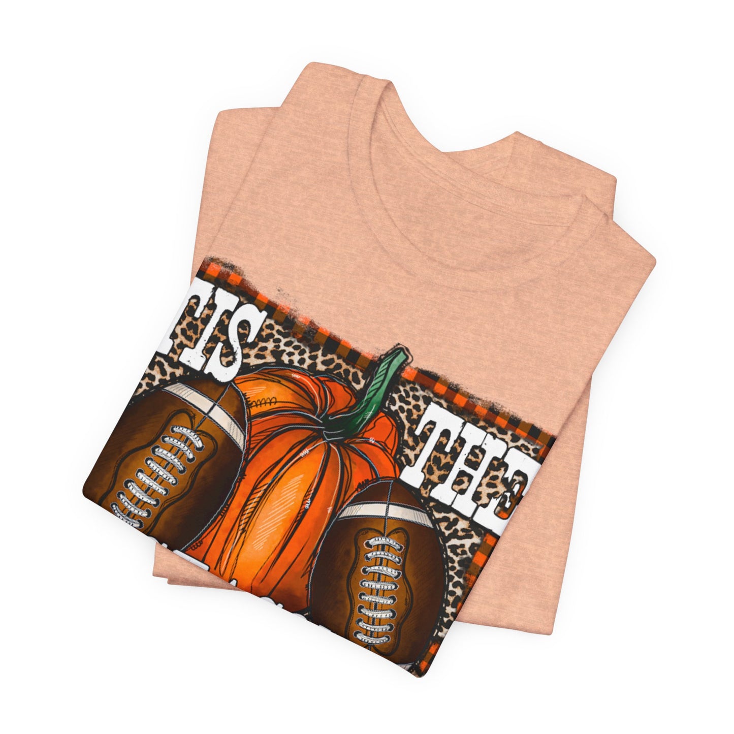 Fall Football Short Sleeve Tee