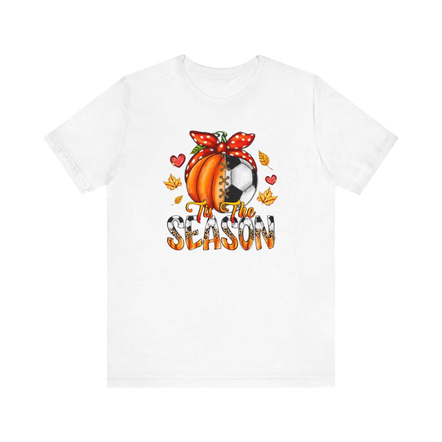 Fall Soccer Short Sleeve Tee