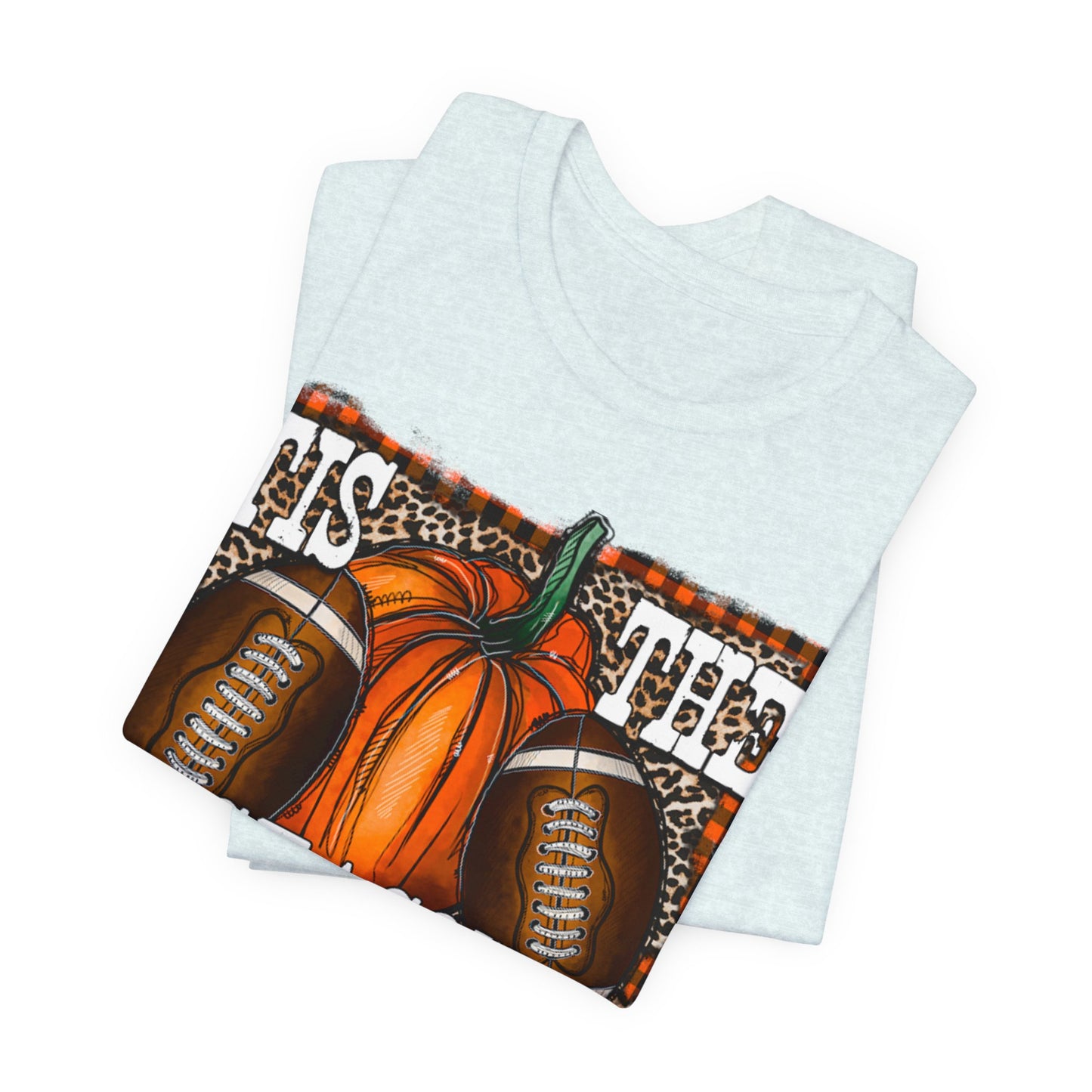 Fall Football Short Sleeve Tee