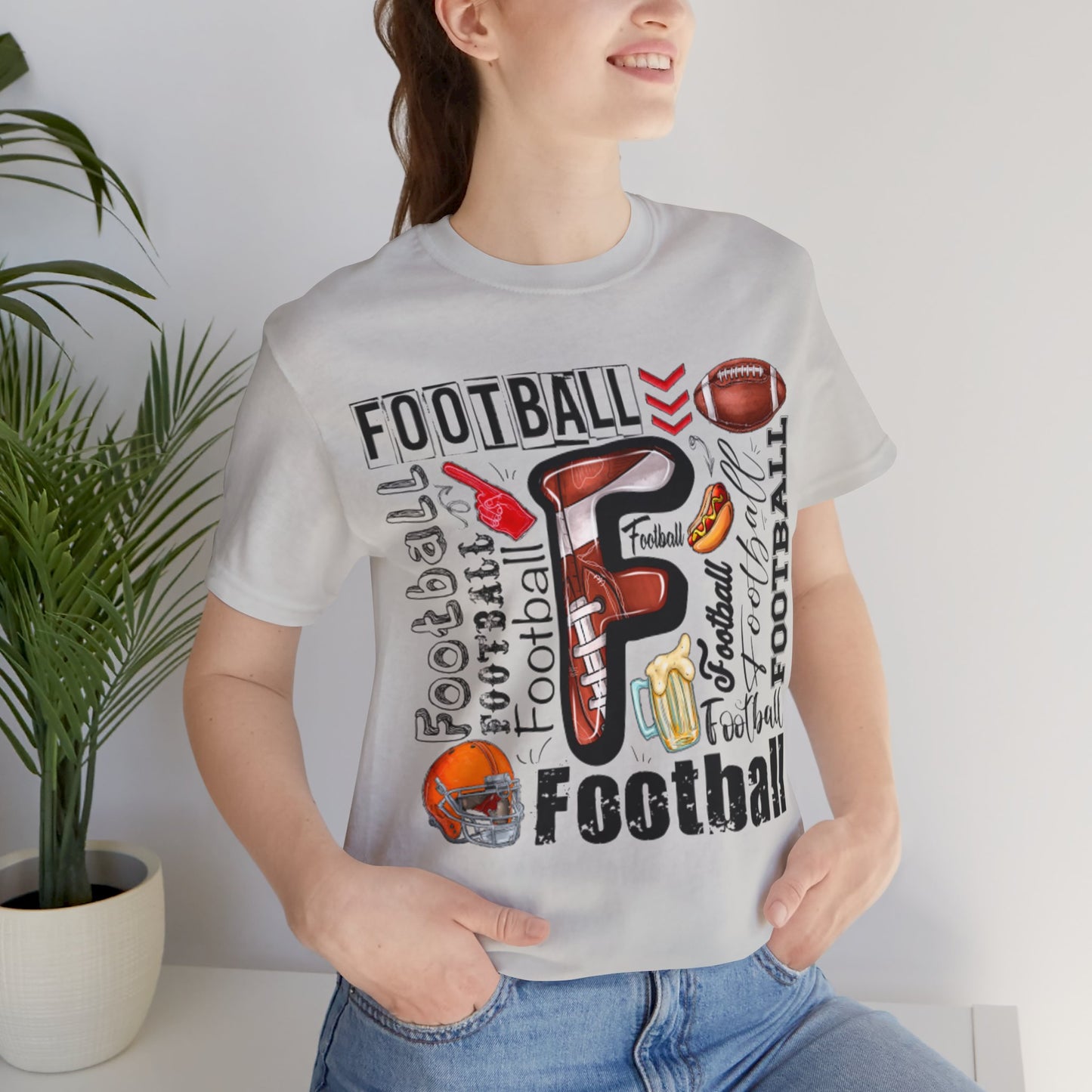 Football Short Sleeve Tee