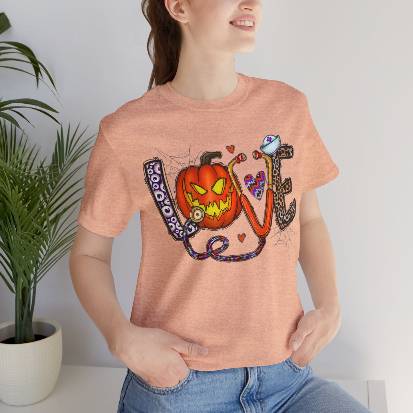 Halloween Nurse Short Sleeve Tee