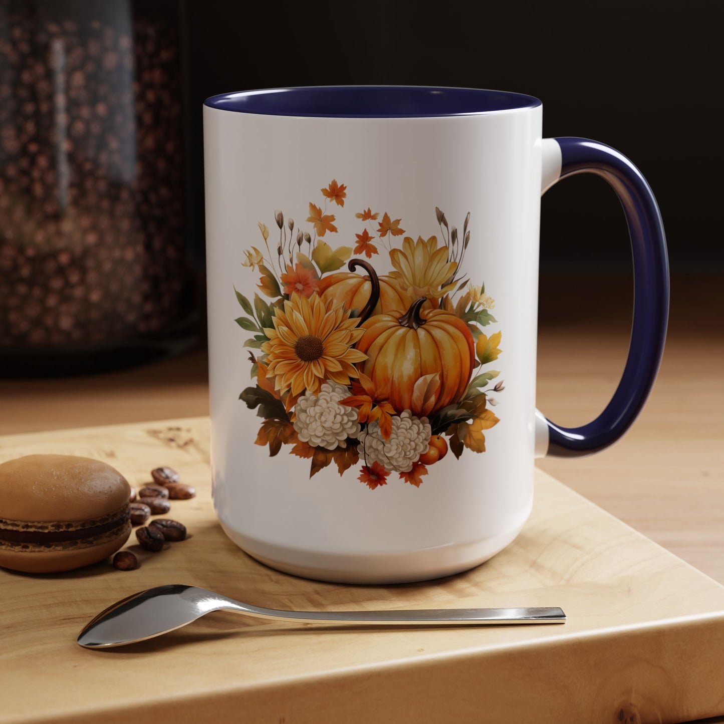 Fall Accent Coffee Mug (11, 15oz)