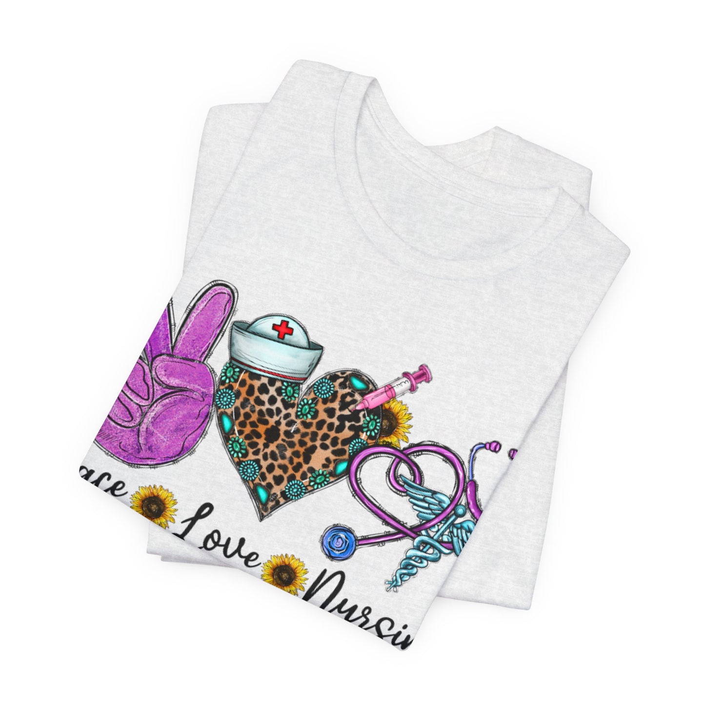 Peace Love Nursing Short Sleeve Tee