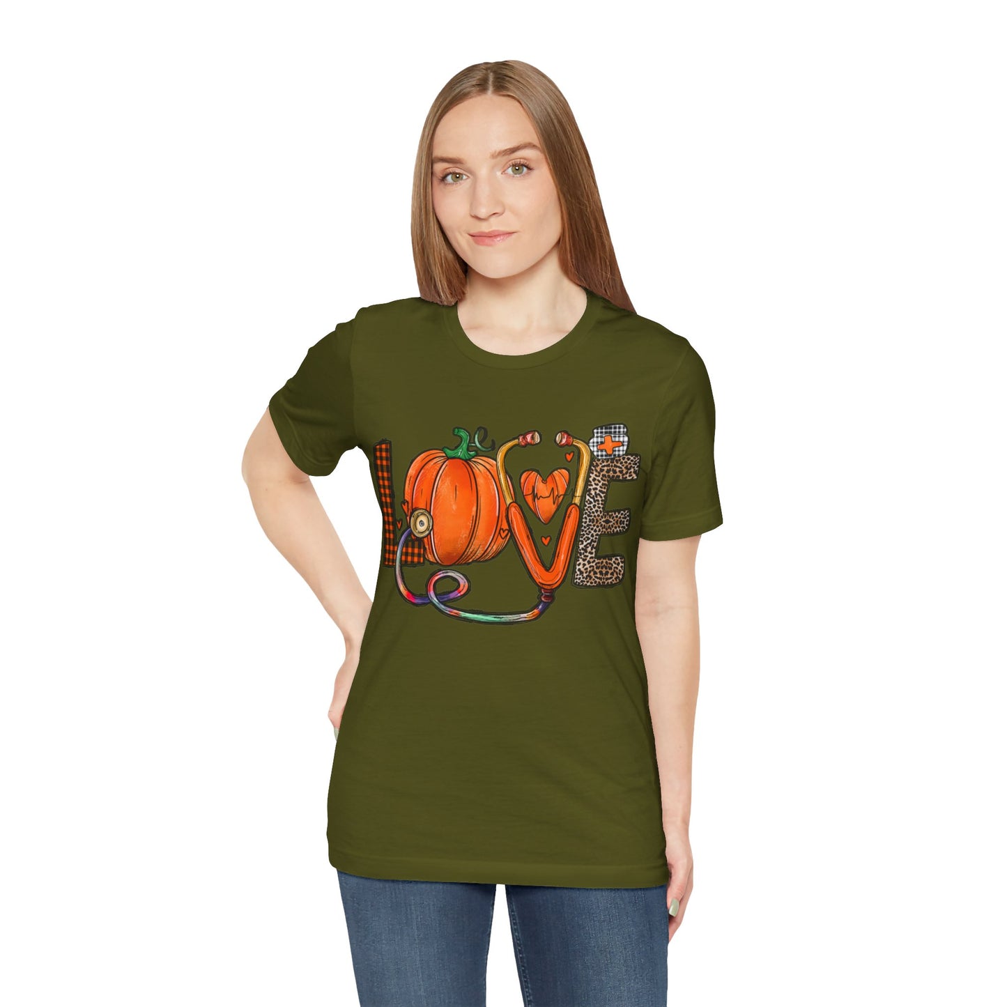 Halloween Nurse Short Sleeve Tee