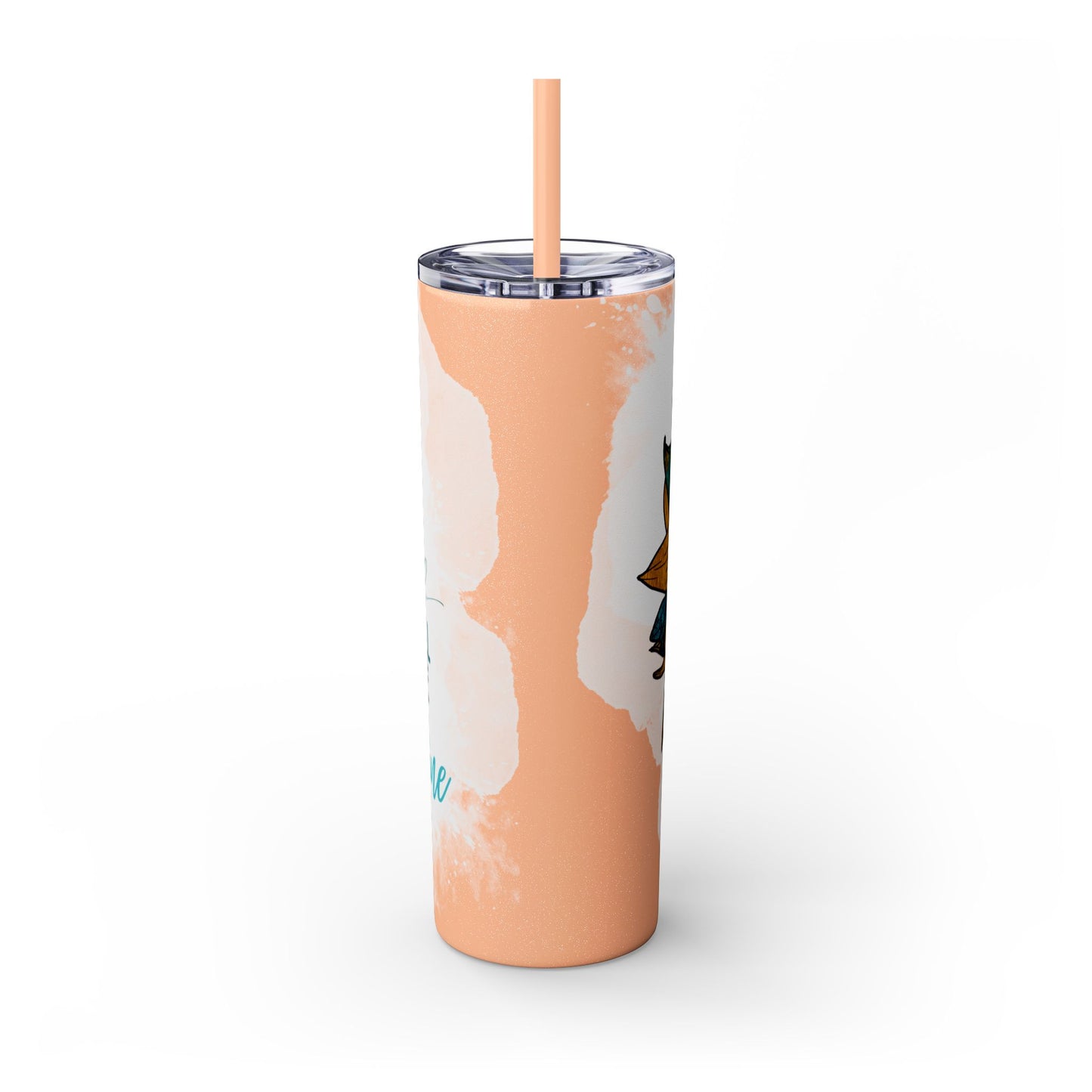 Skinny Tumbler with Straw, 20oz