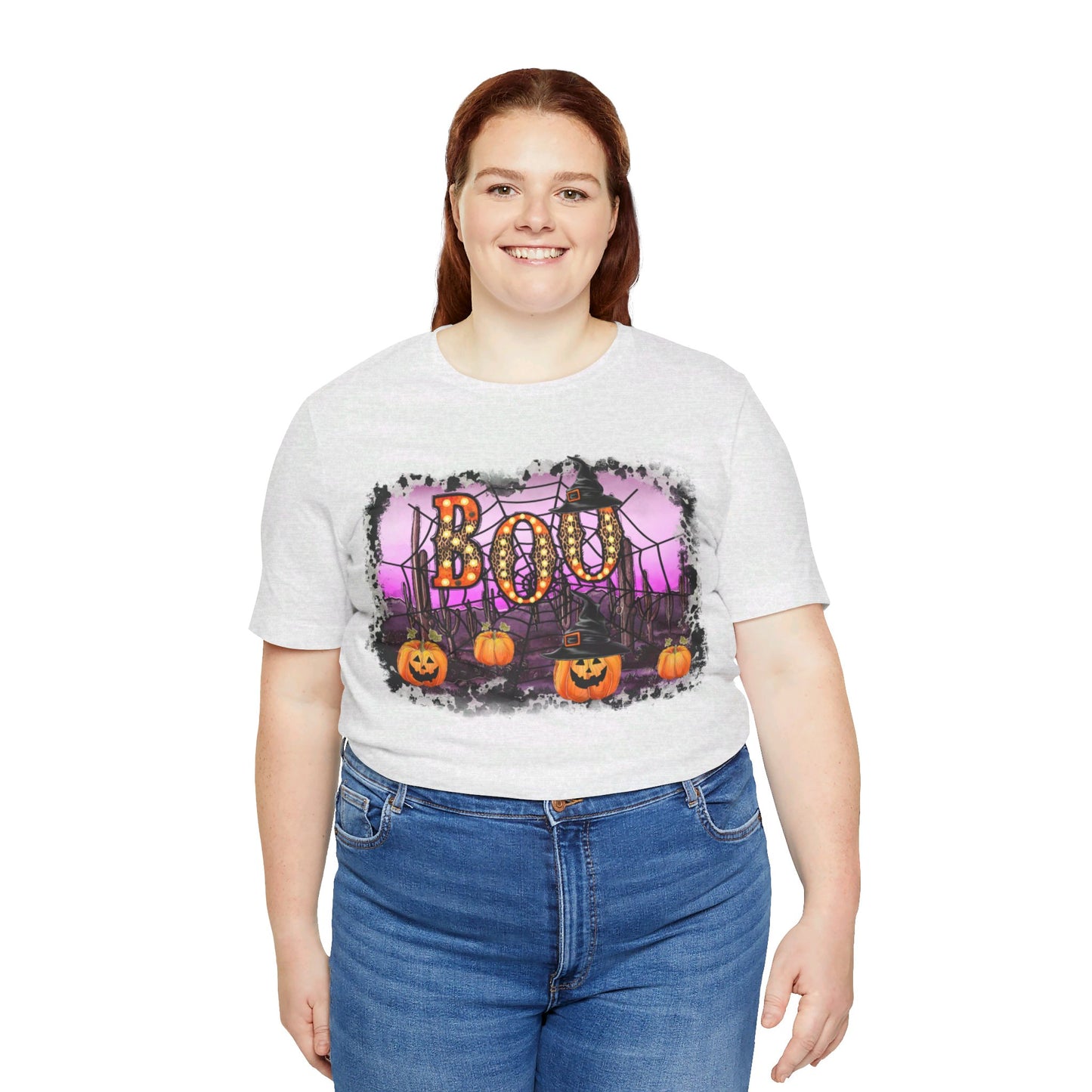 Halloween Boo Short Sleeve Tee