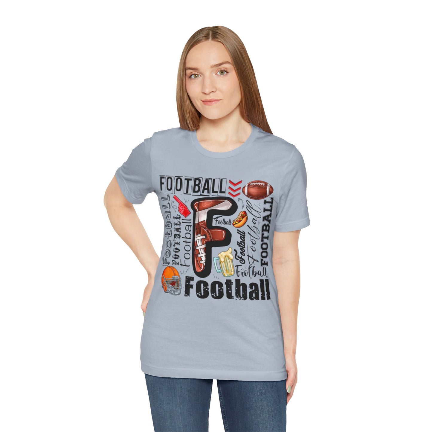 Football Short Sleeve Tee