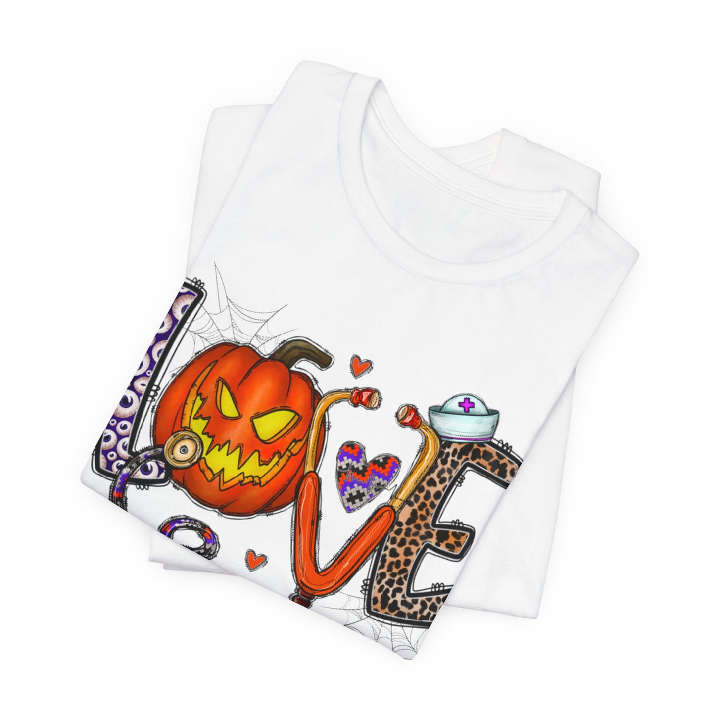 Halloween Nurse Short Sleeve Tee