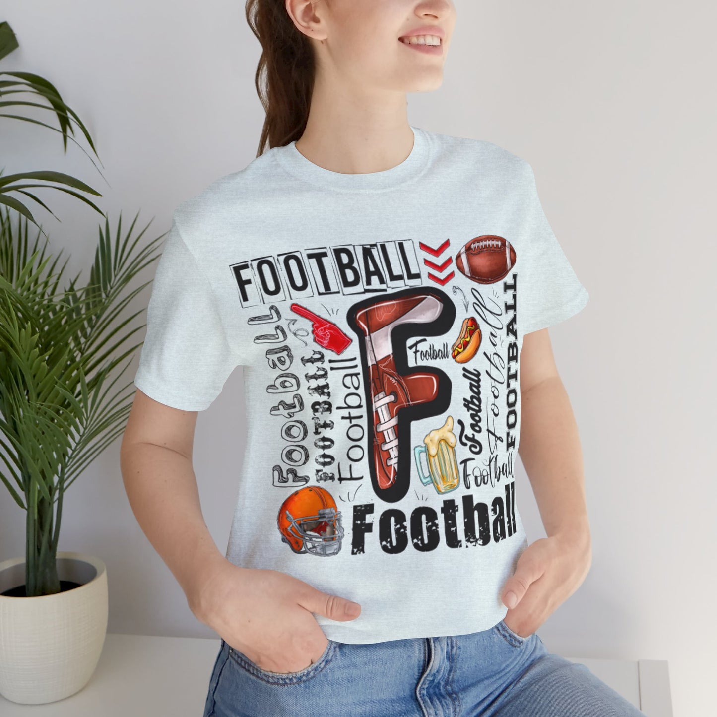 Football Short Sleeve Tee