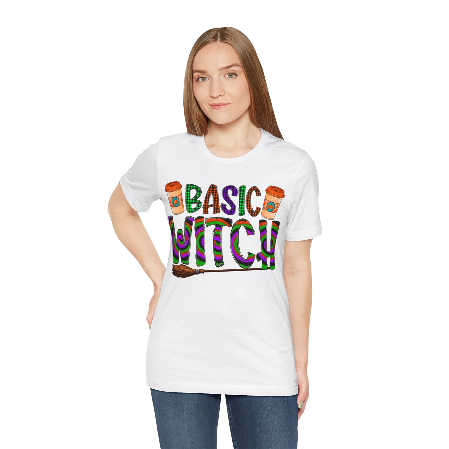 Halloween Basic Witch Short Sleeve Tee