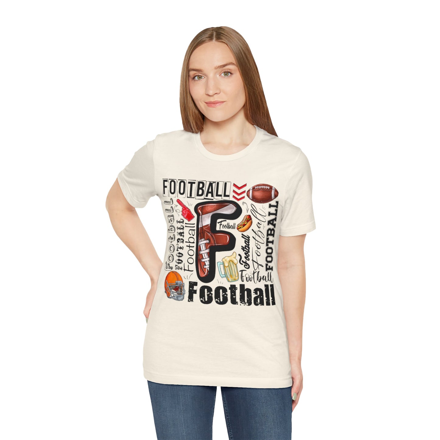 Football Short Sleeve Tee