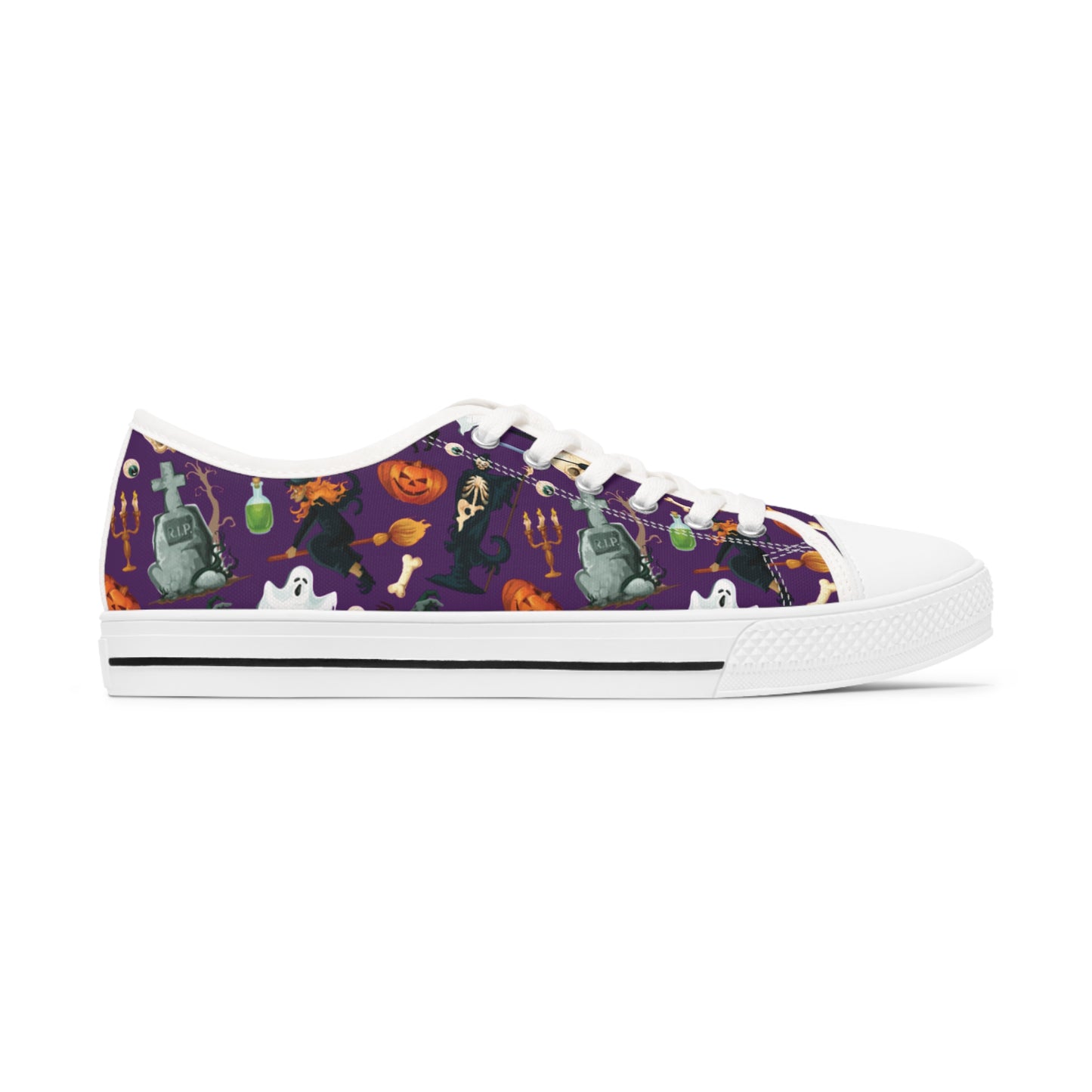 Women's Low Top Halloween Sneakers