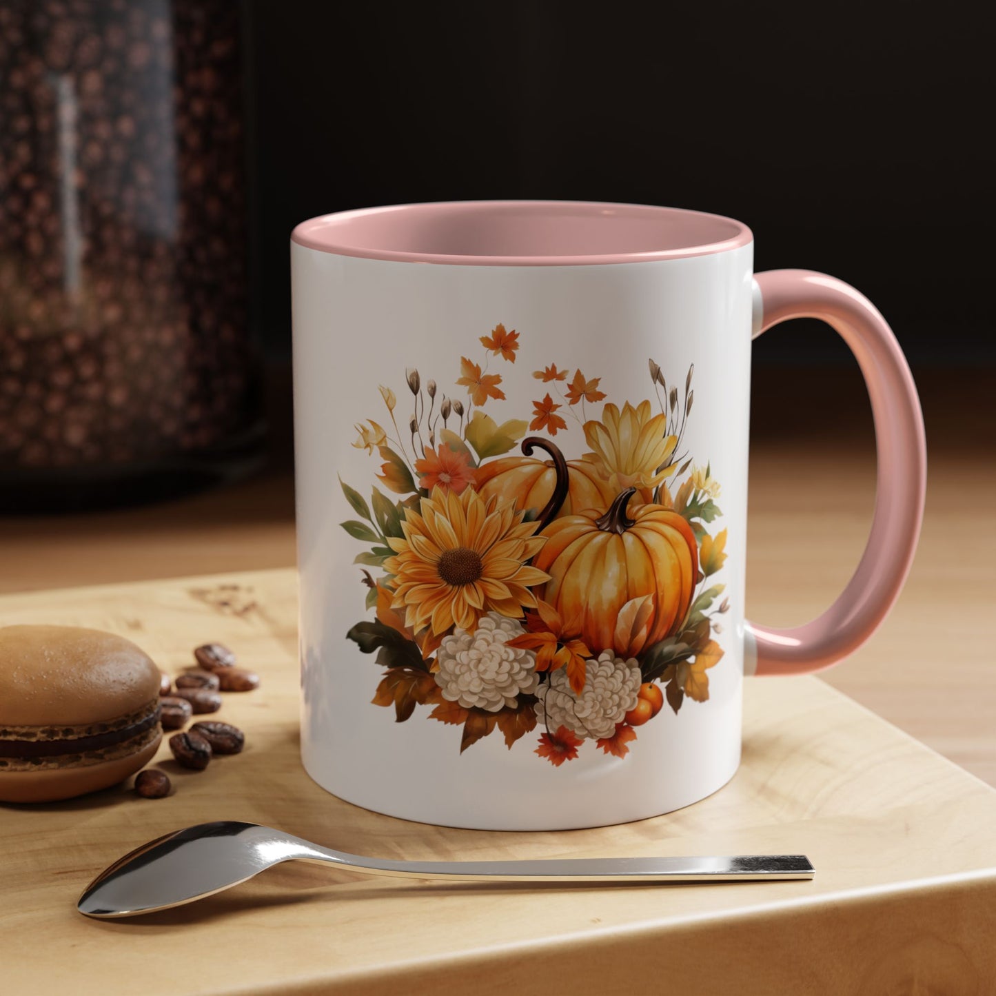 Fall Accent Coffee Mug (11, 15oz)