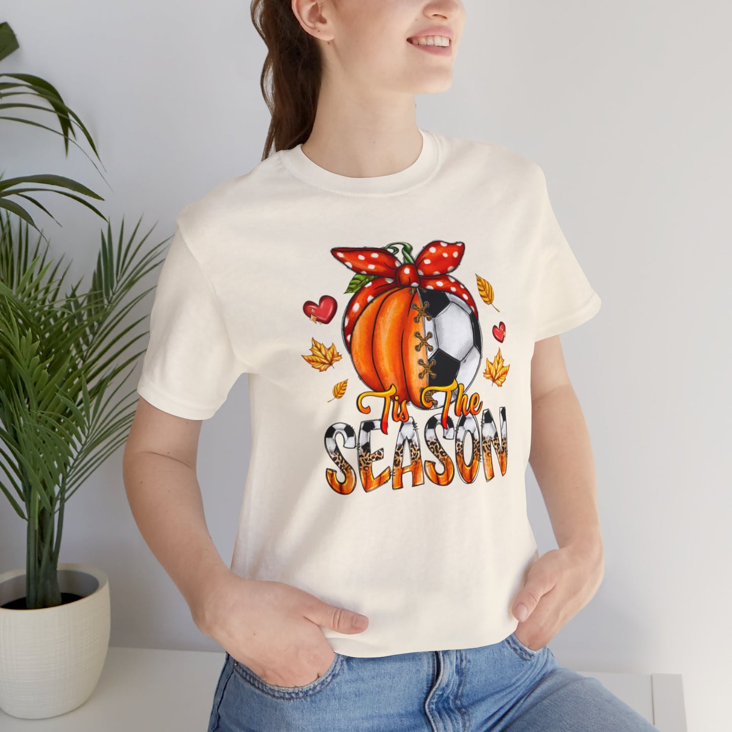 Fall Soccer Short Sleeve Tee