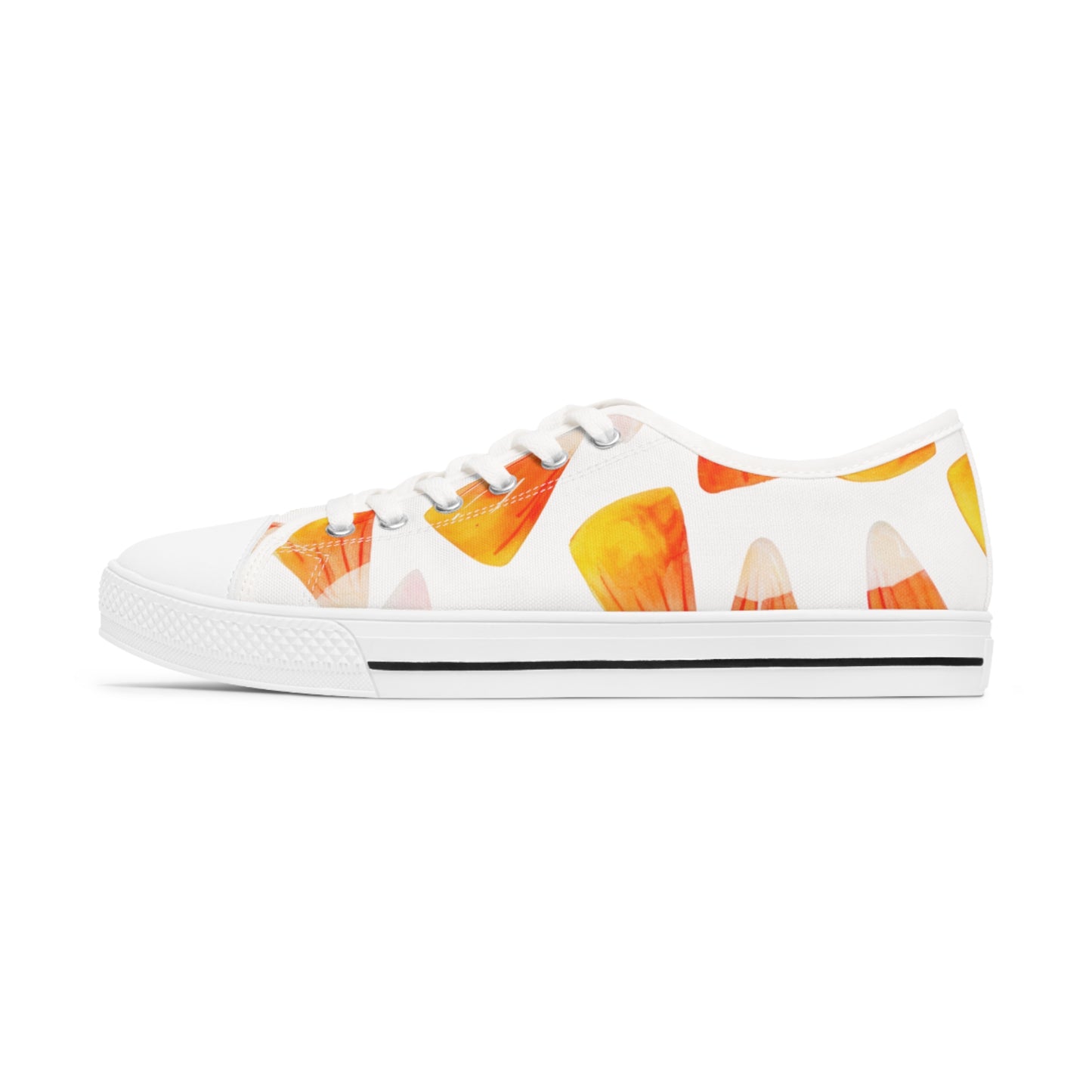 Candy Corn Women's Low Top Sneakers