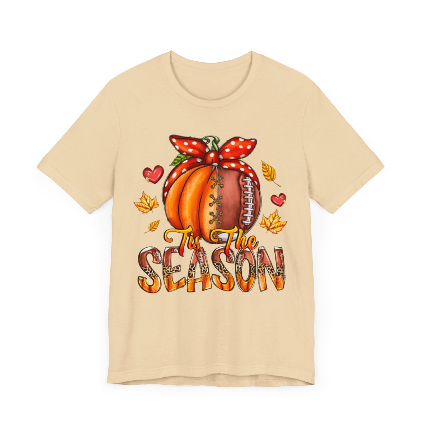 Fall Football Short Sleeve Tee