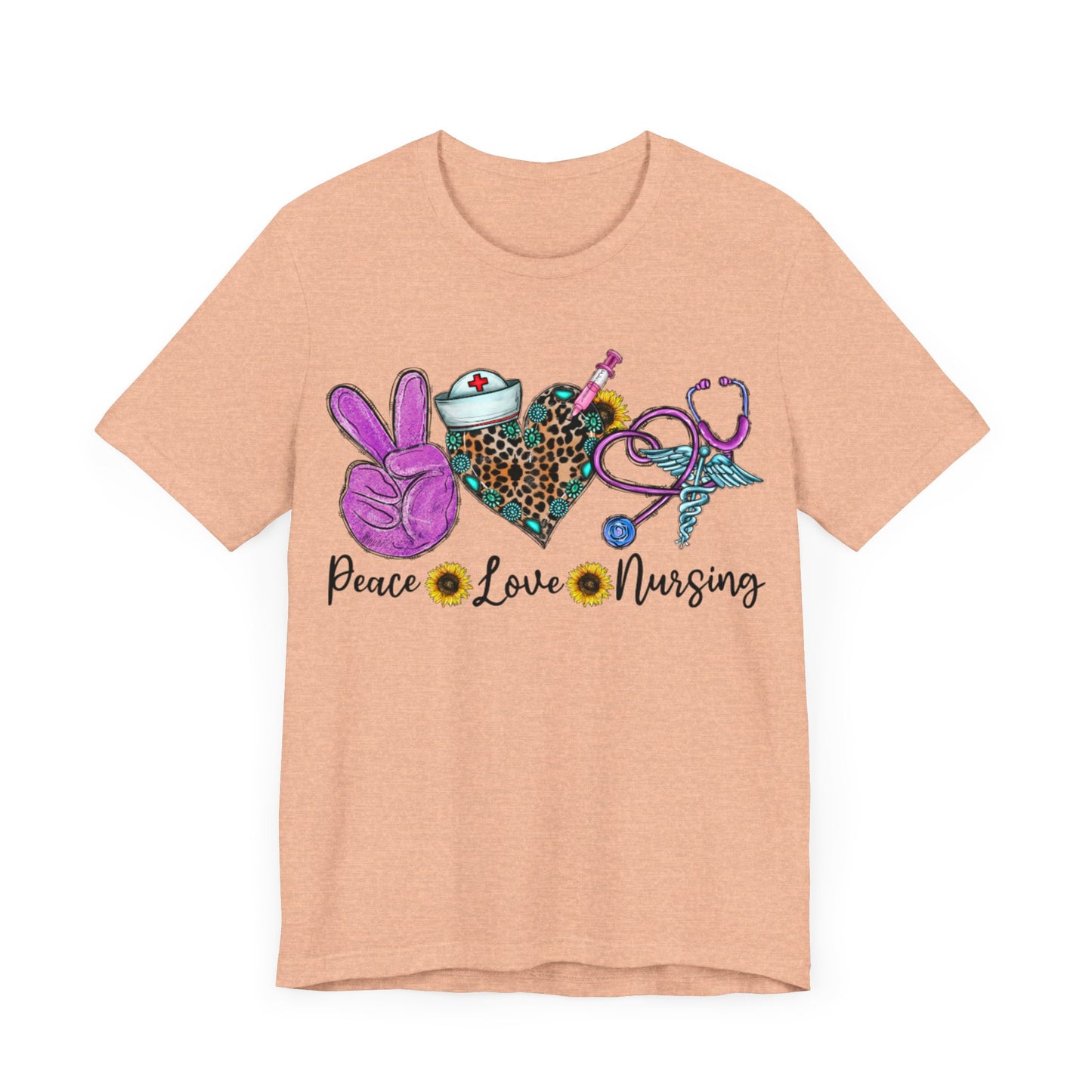 Peace Love Nursing Short Sleeve Tee