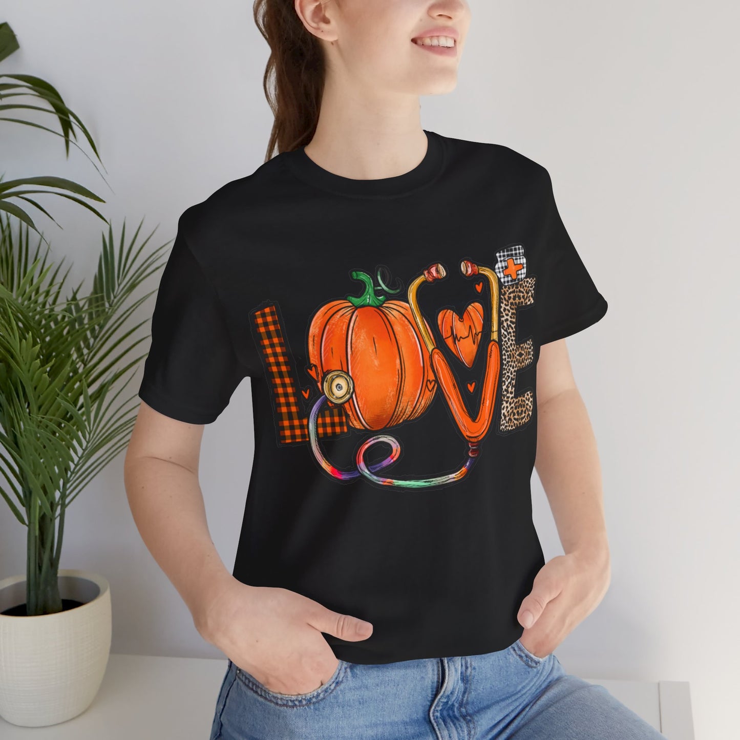 Halloween Nurse Short Sleeve Tee