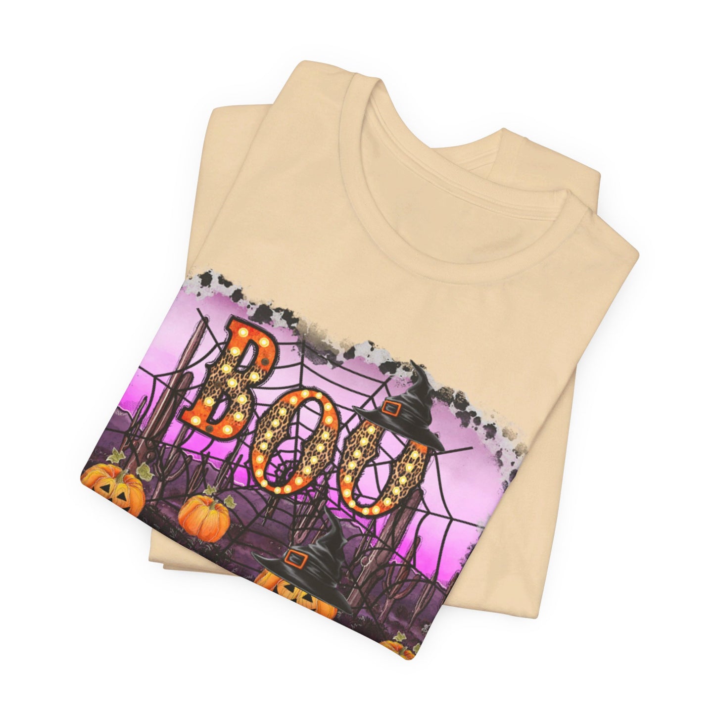 Halloween Boo Short Sleeve Tee