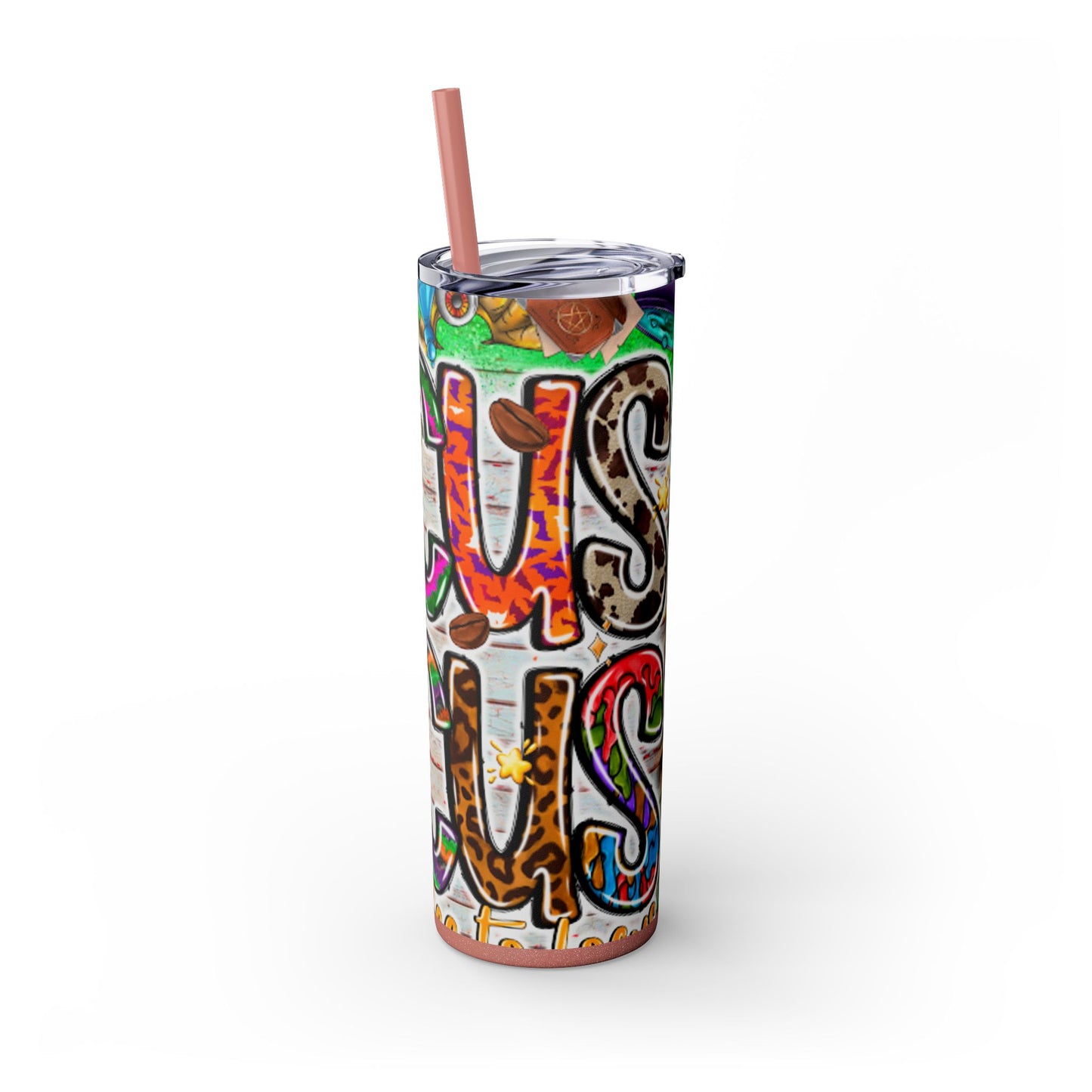 Hocus Pocus Skinny Tumbler with Straw, 20oz