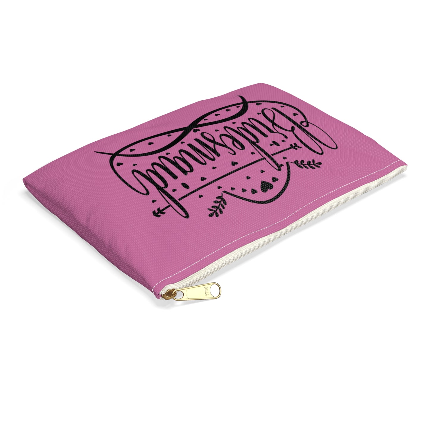 Pink Bridesmaid Accessory Pouch