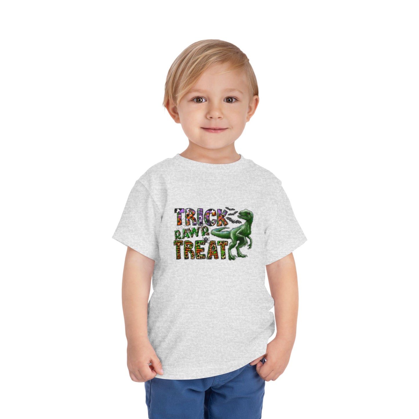 Halloween Dino Toddler Short Sleeve Tee