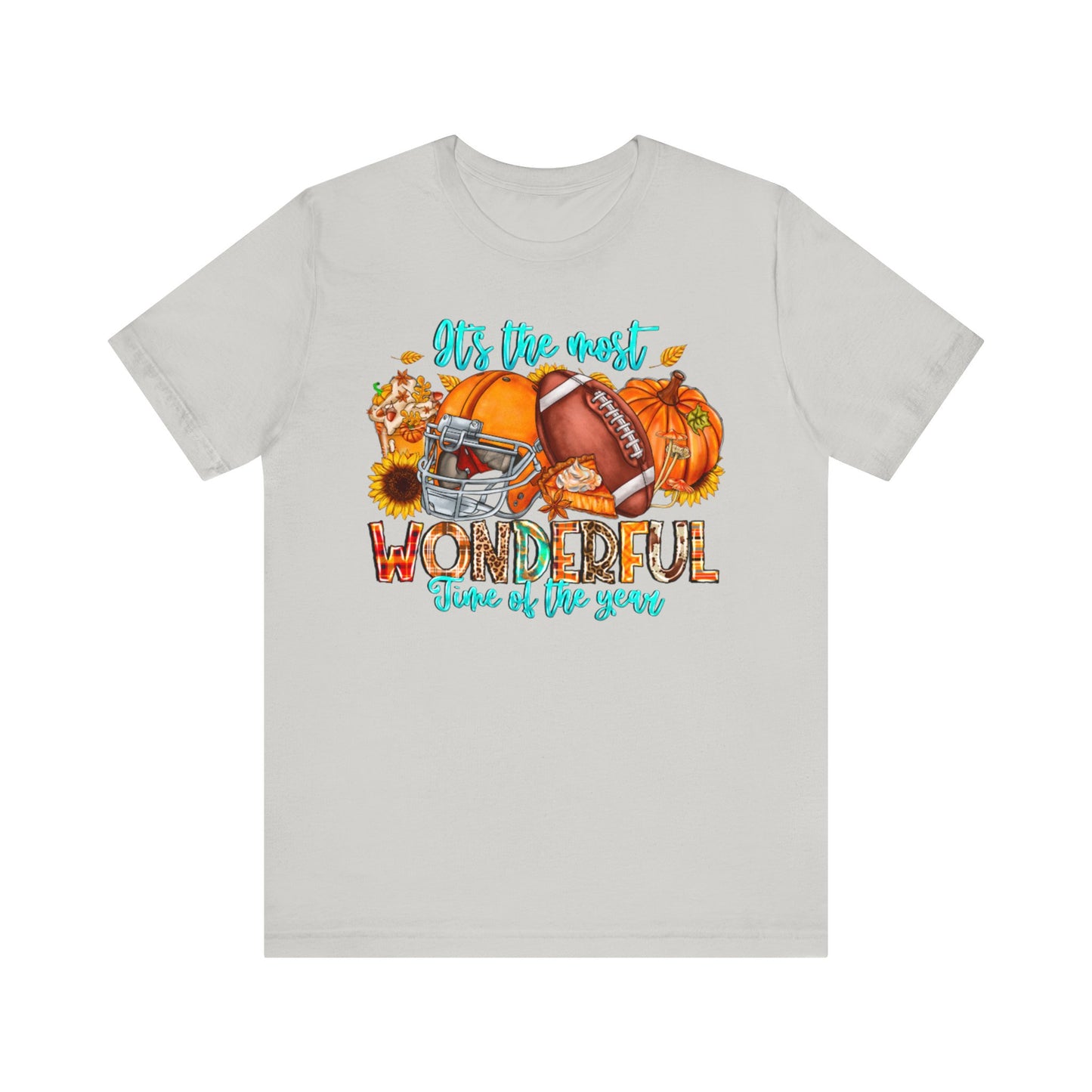 Fall Football Short Sleeve Tee