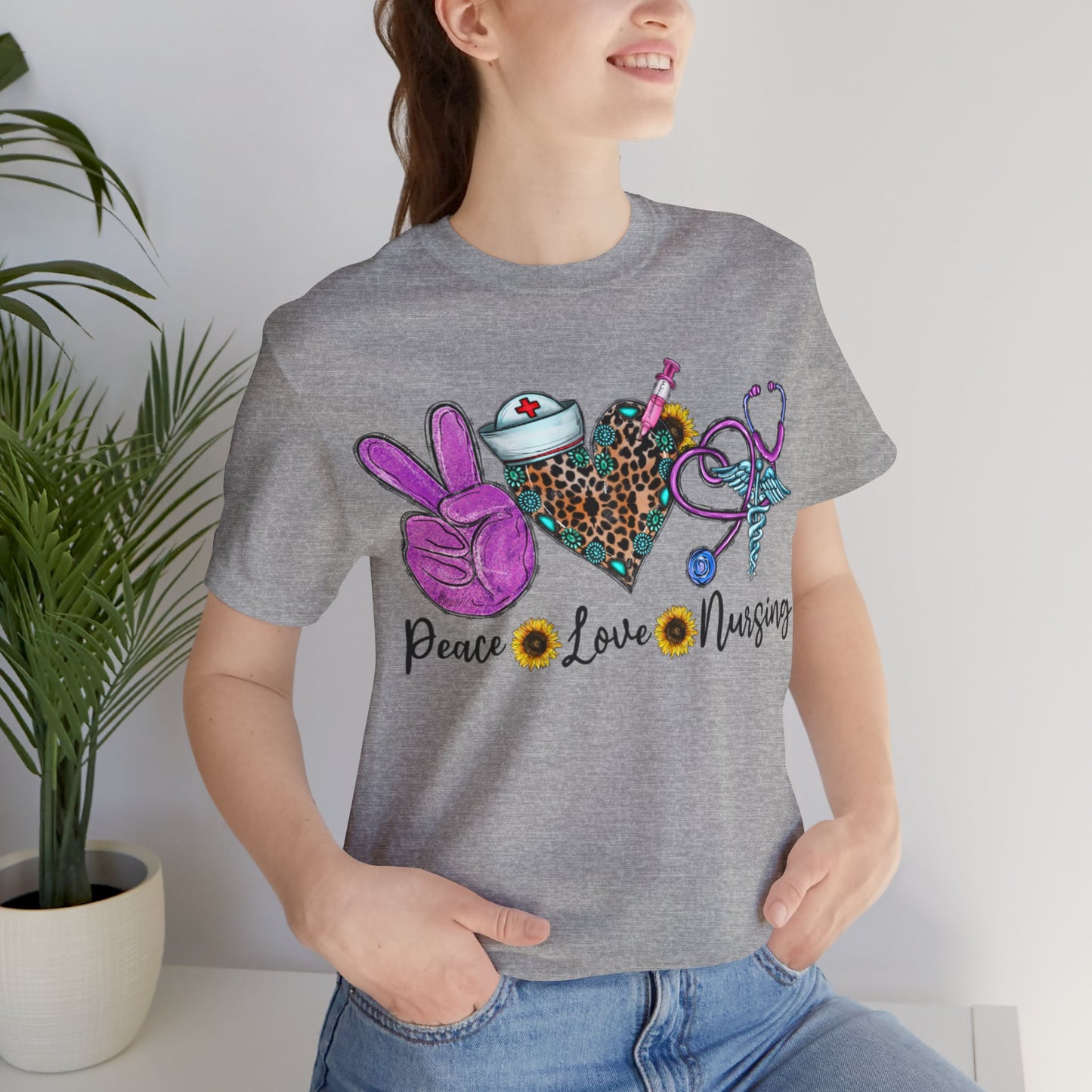 Peace Love Nursing Short Sleeve Tee