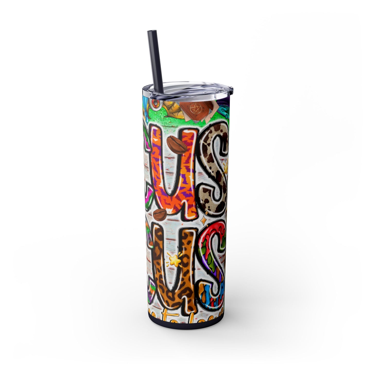 Hocus Pocus Skinny Tumbler with Straw, 20oz