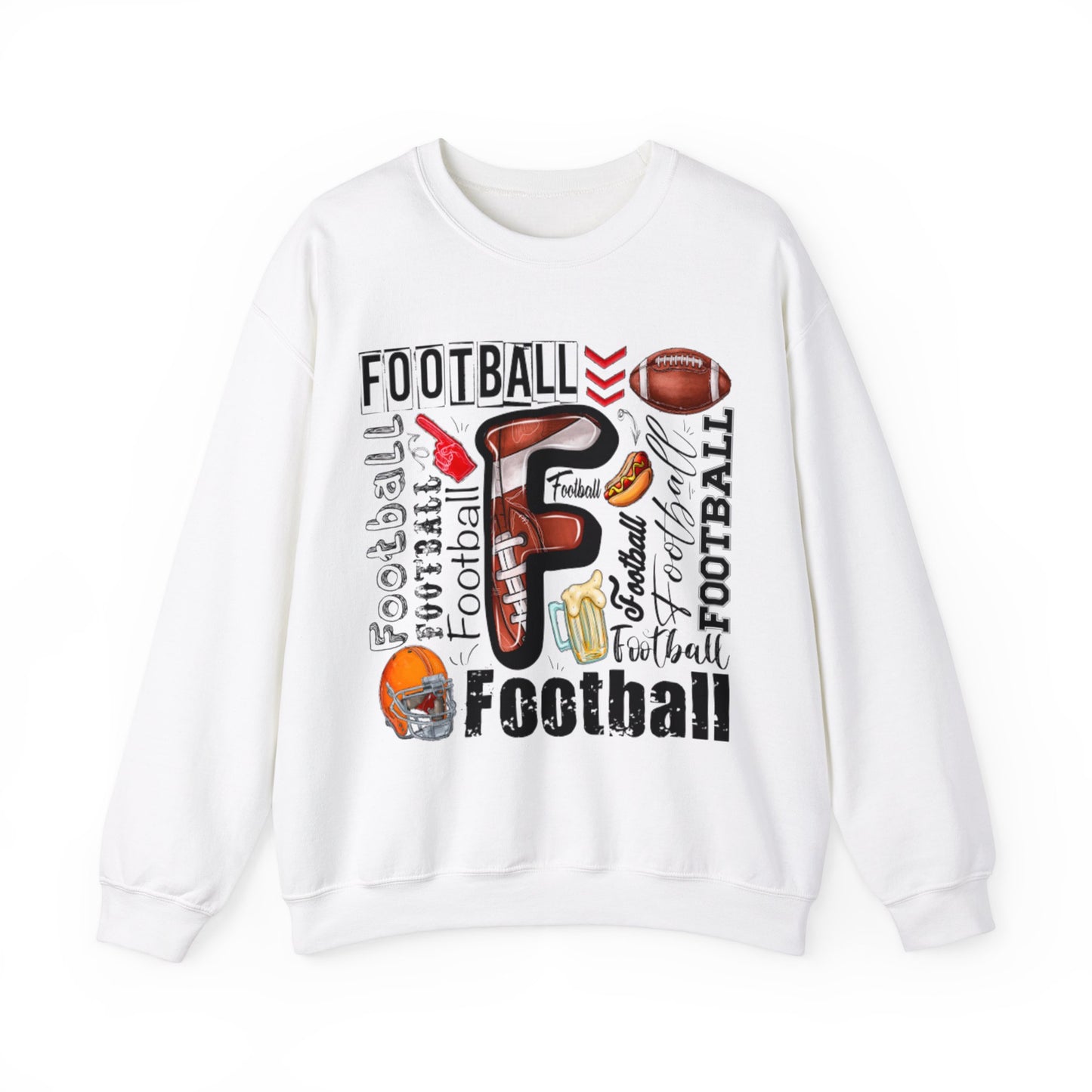 Football Crewneck Sweatshirt