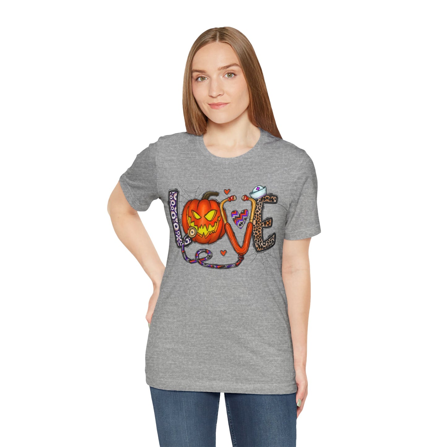 Halloween Nurse Short Sleeve Tee