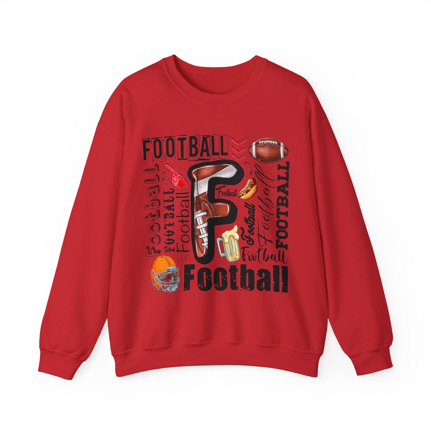 Football Crewneck Sweatshirt