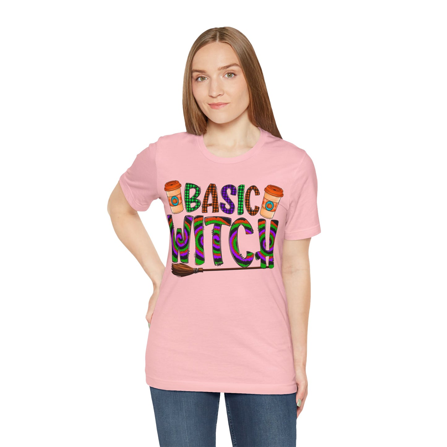 Halloween Basic Witch Short Sleeve Tee