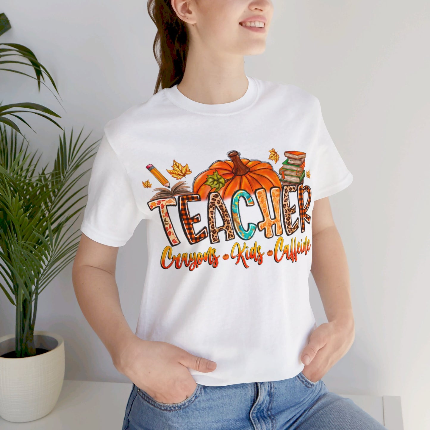 Fall Teacher Short Sleeve Tee