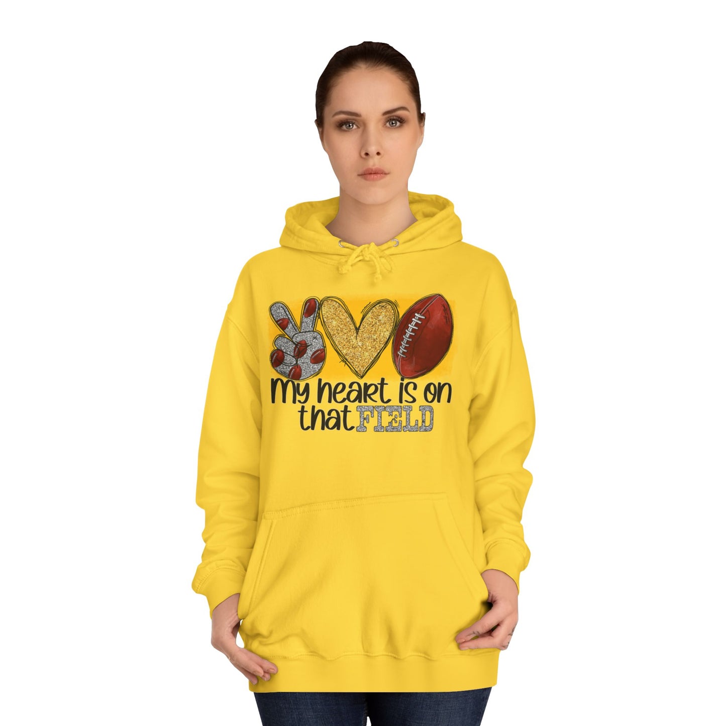 Football College Hoodie