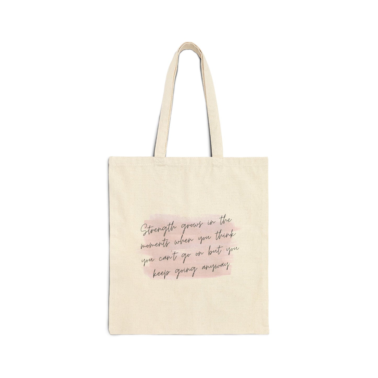 Cotton Canvas Tote Bag