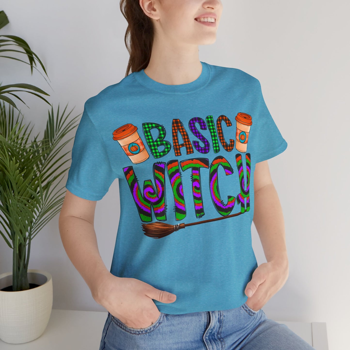 Halloween Basic Witch Short Sleeve Tee