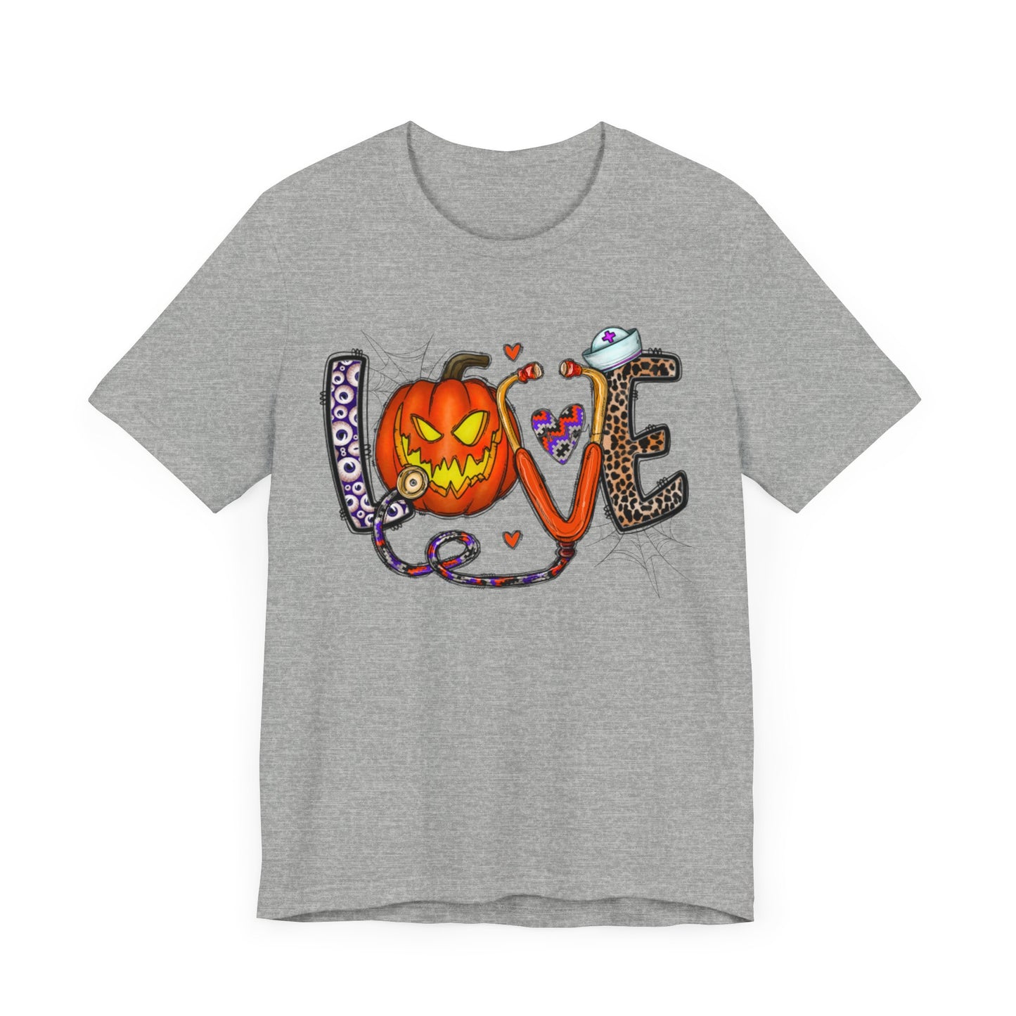 Halloween Nurse Short Sleeve Tee