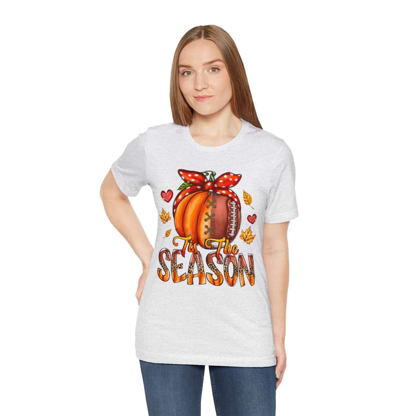 Fall Football Short Sleeve Tee