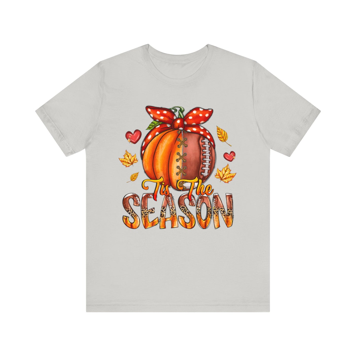 Fall Football Short Sleeve Tee