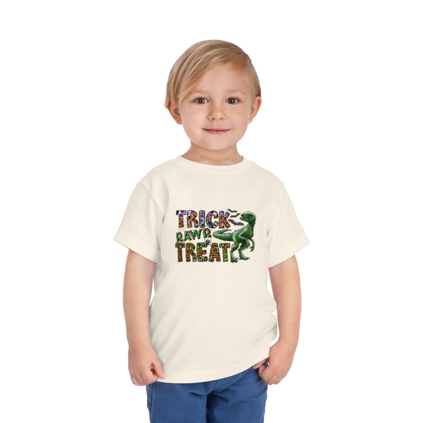 Halloween Dino Toddler Short Sleeve Tee