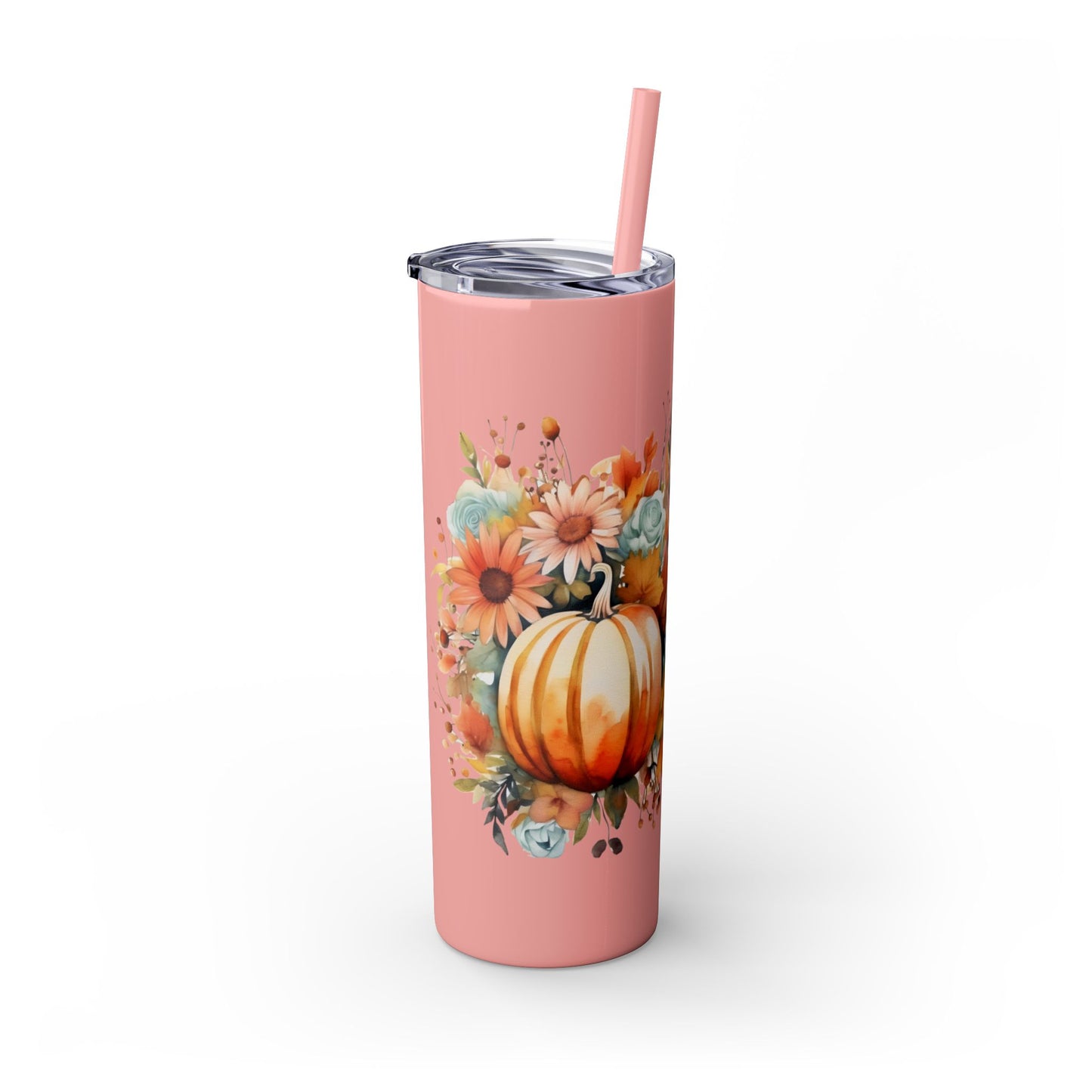 Skinny Tumbler with Straw, 20oz