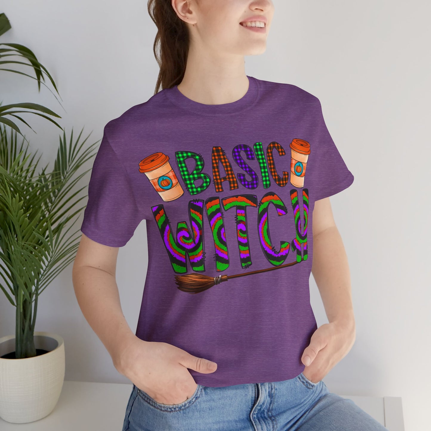 Halloween Basic Witch Short Sleeve Tee