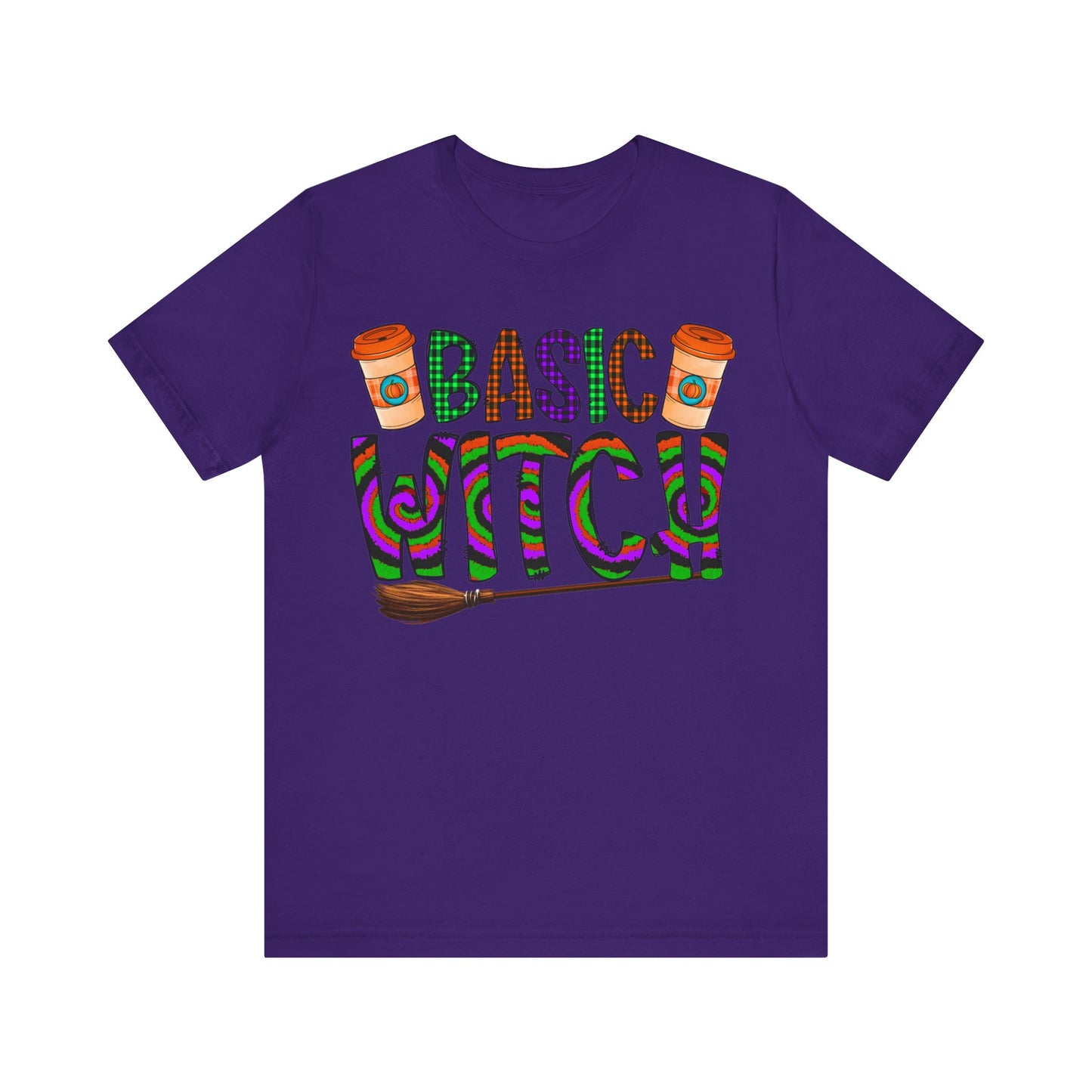 Halloween Basic Witch Short Sleeve Tee