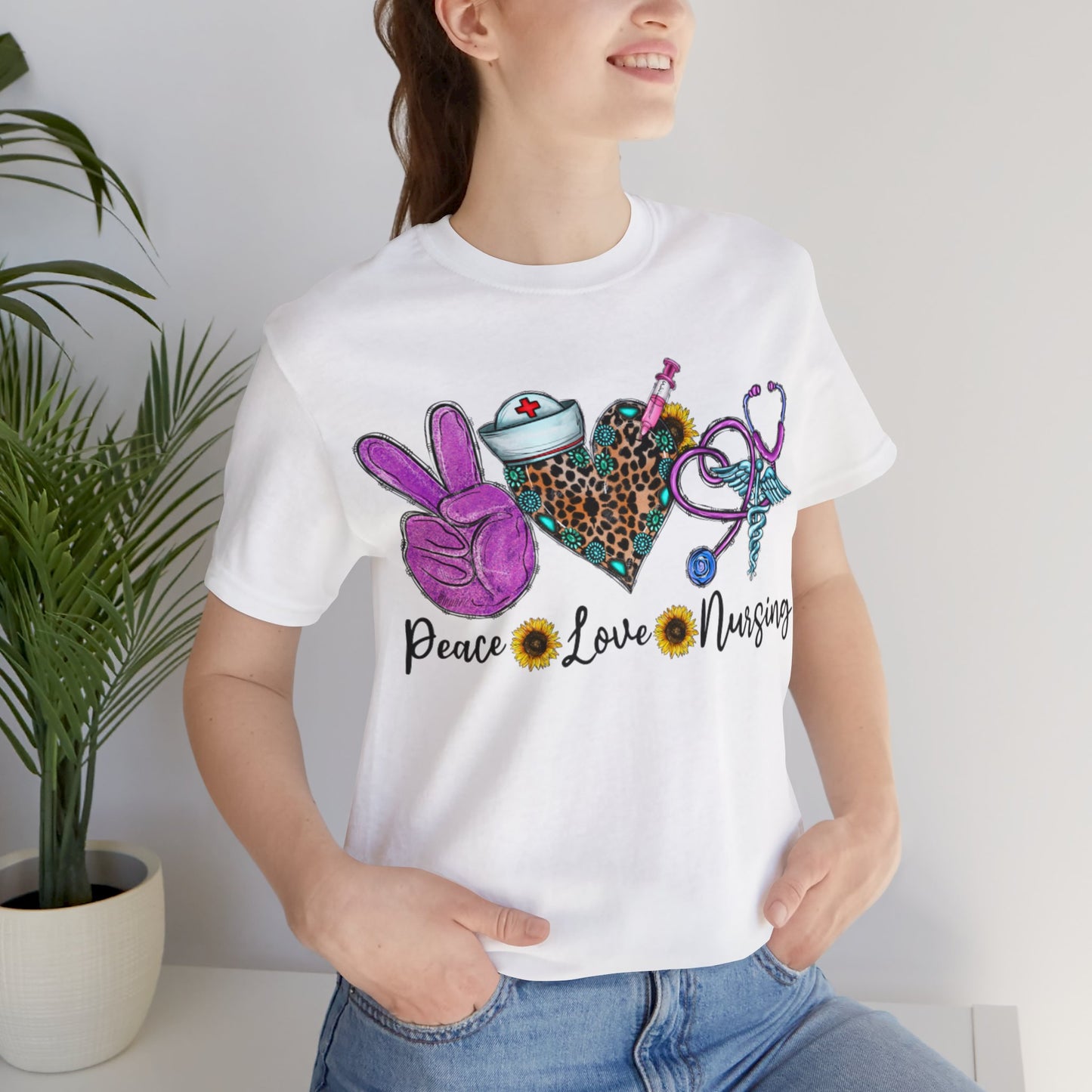 Peace Love Nursing Short Sleeve Tee