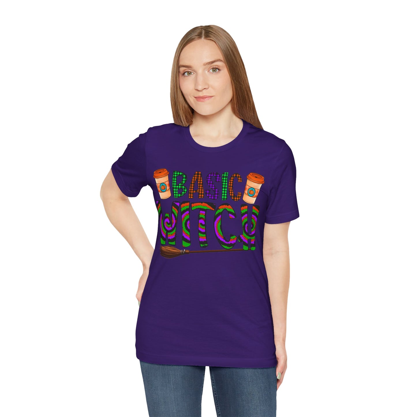 Halloween Basic Witch Short Sleeve Tee