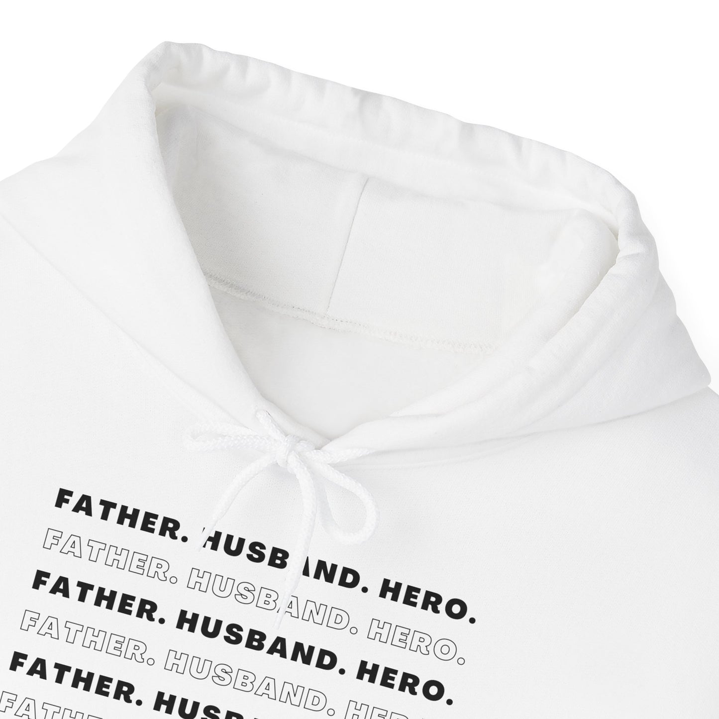 Husband Father Hero Heavy Blend™ Hoodie