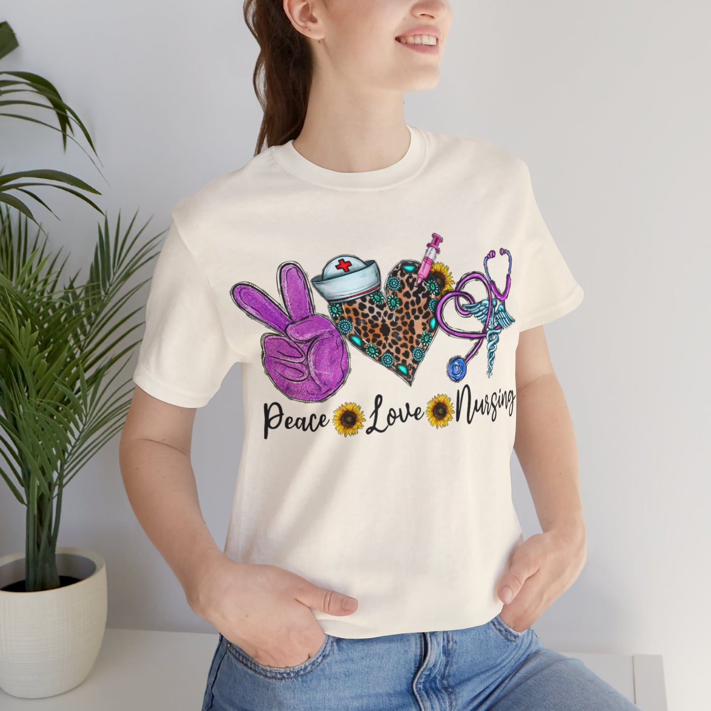 Peace Love Nursing Short Sleeve Tee