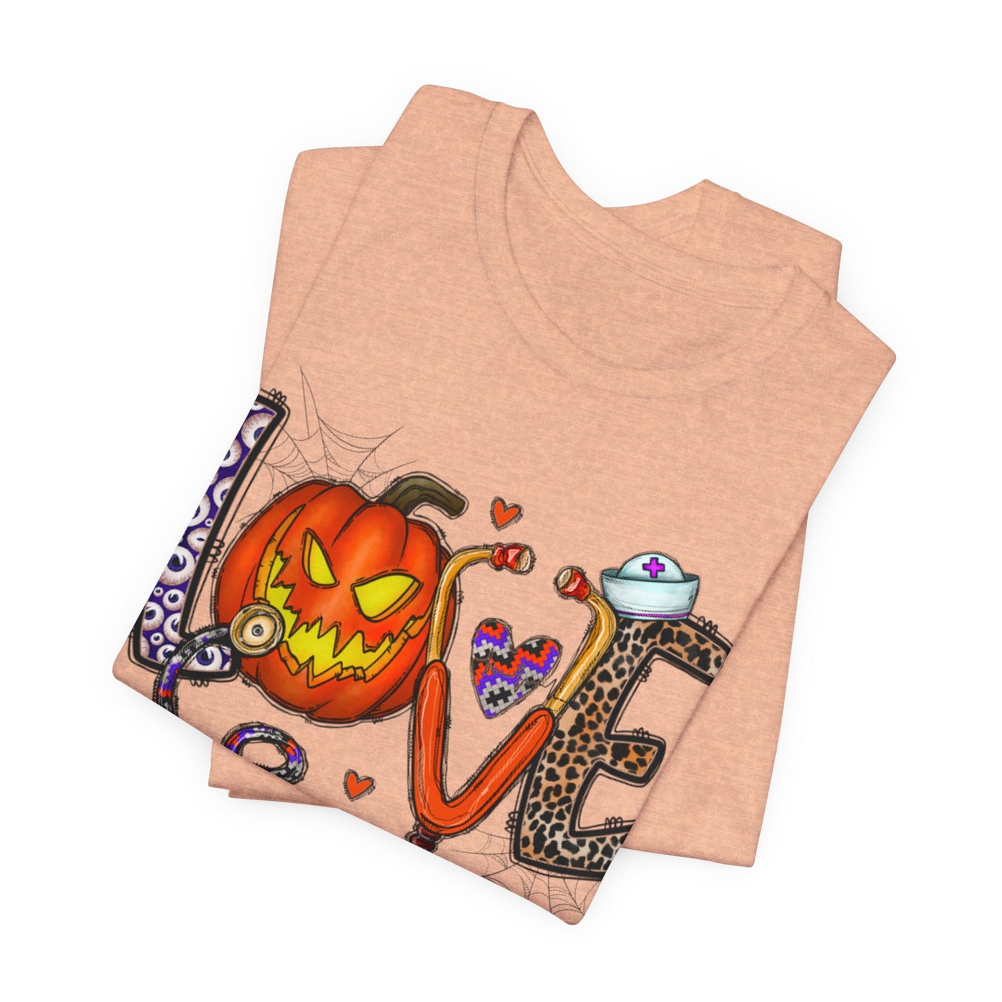 Halloween Nurse Short Sleeve Tee