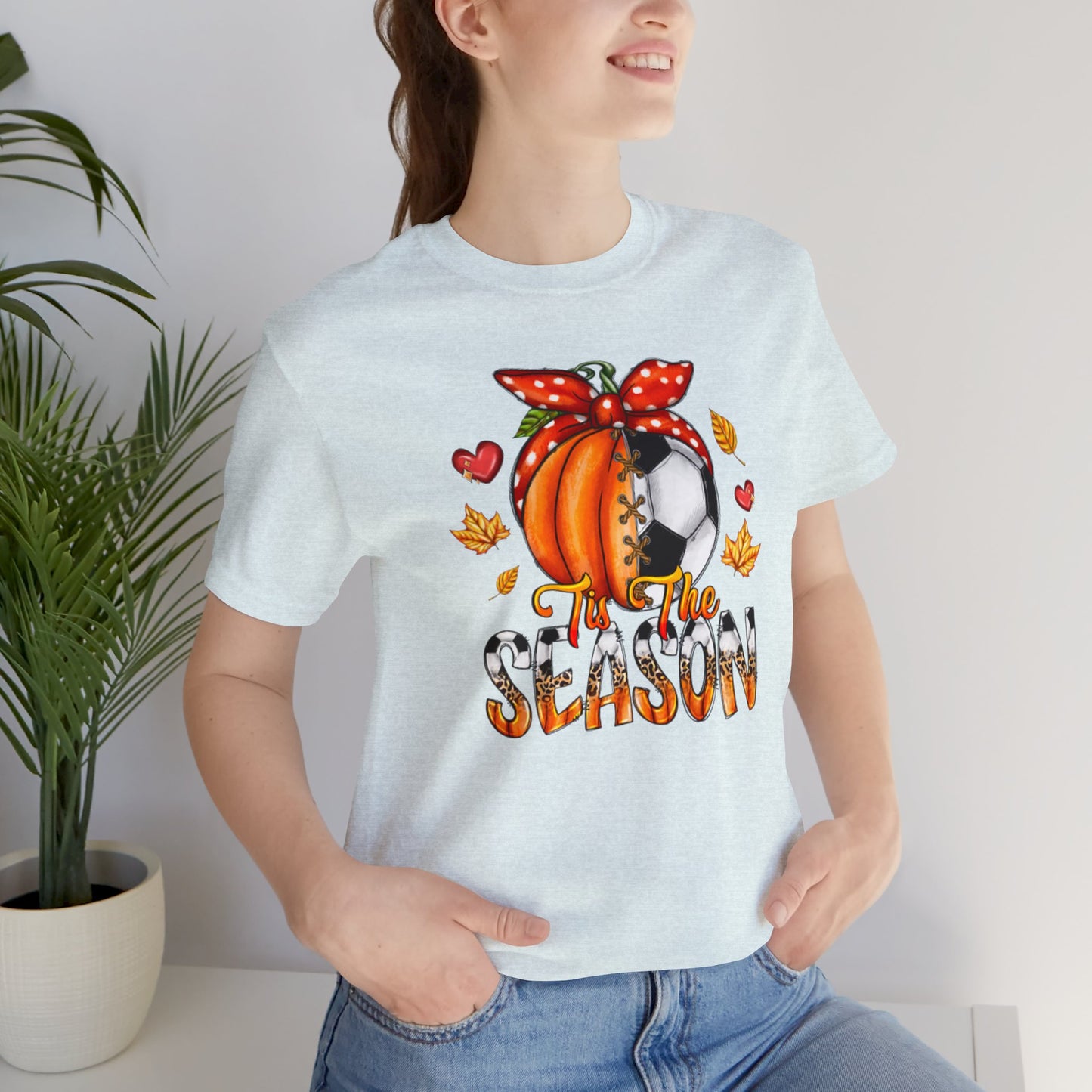 Fall Soccer Short Sleeve Tee